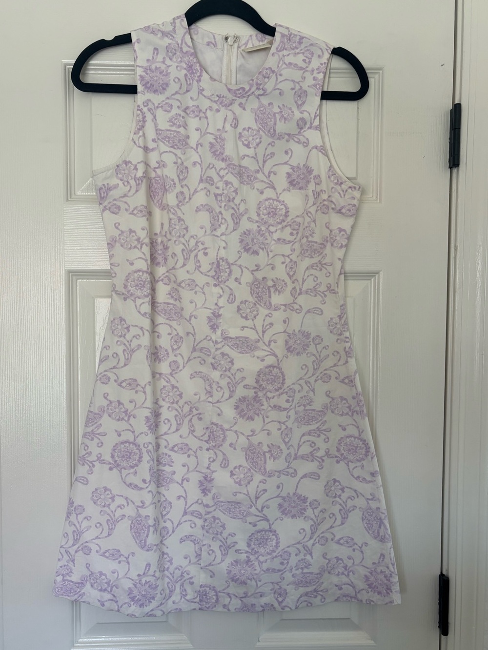 Julia Amory Lavender Floral Dress 100% cotton - Picture 3 of 6